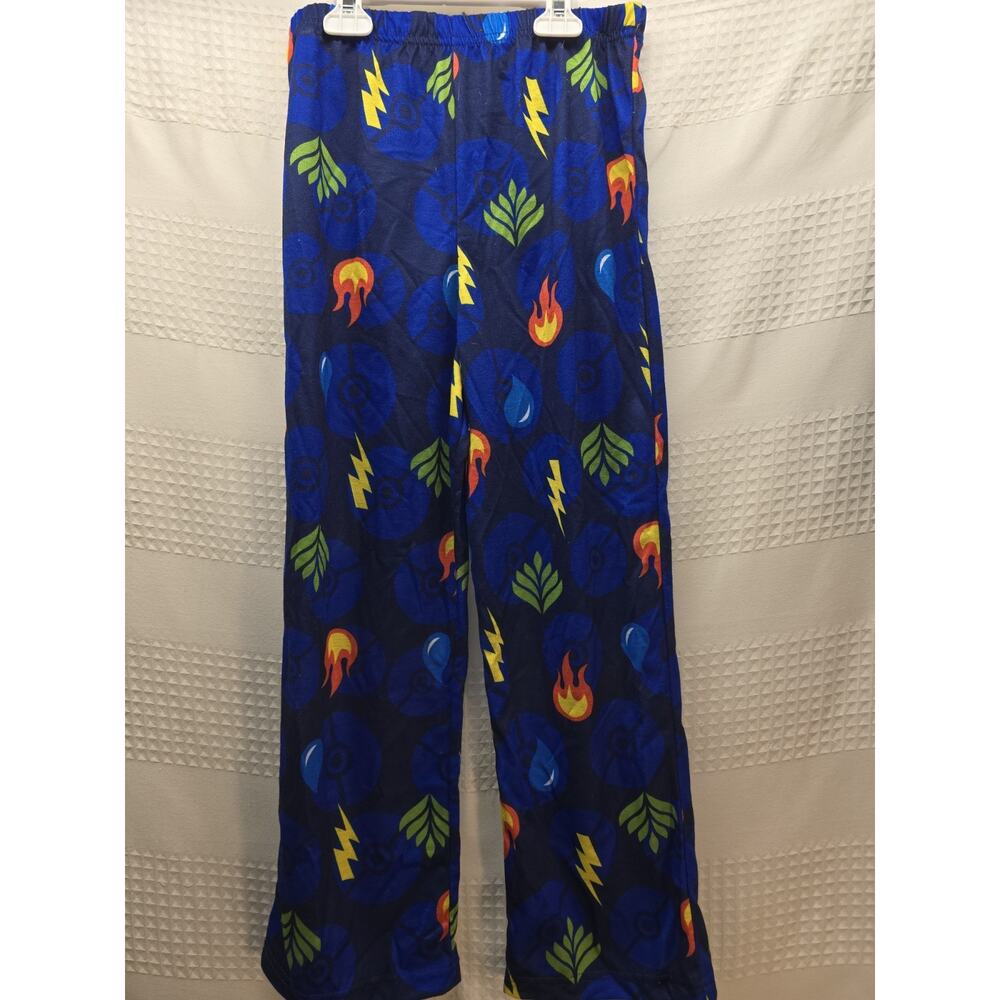 Pokemon Pajama Pants Boys Size 10 Pull On - Picture 3 of 5